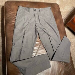 Men's Nordstrom Ballard Slim Gray Pants 33 waist